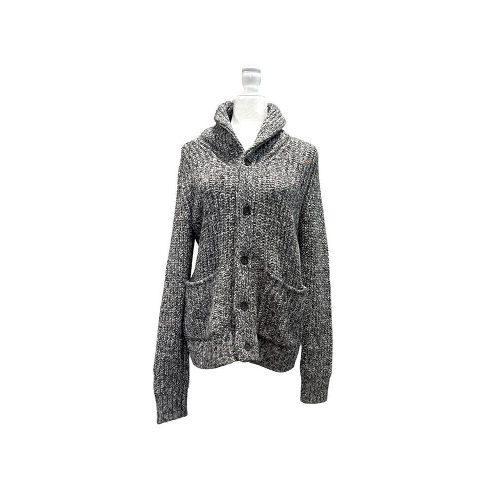 Grey Women’s Knitted Warm Button Cardigan Goodfellow & Co Sweater Size Small